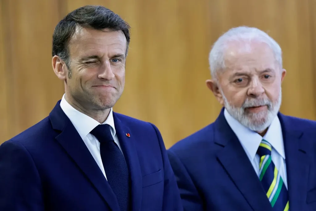 Presidente Macron no Brasil