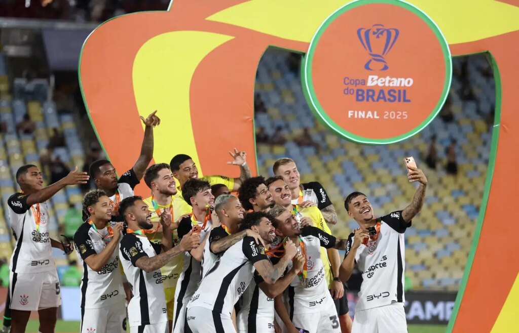 Partida de futebol - Vasco e Corinthians