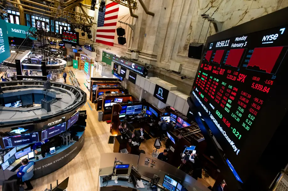 Captura de tela de análise financeira