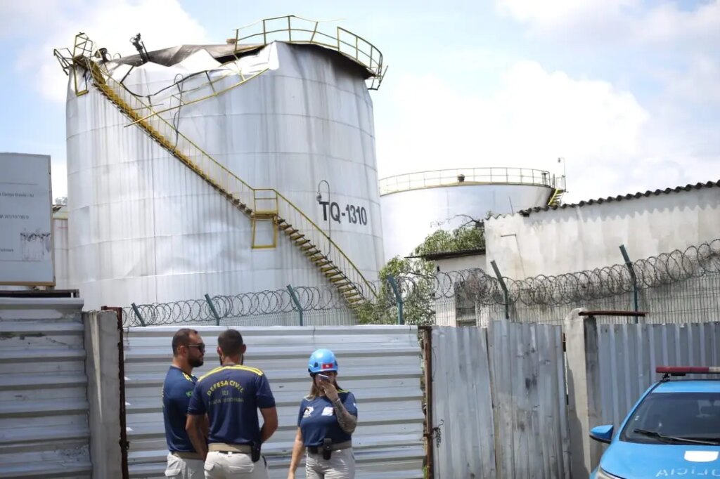 Tanques de combustível da Vibra Energia