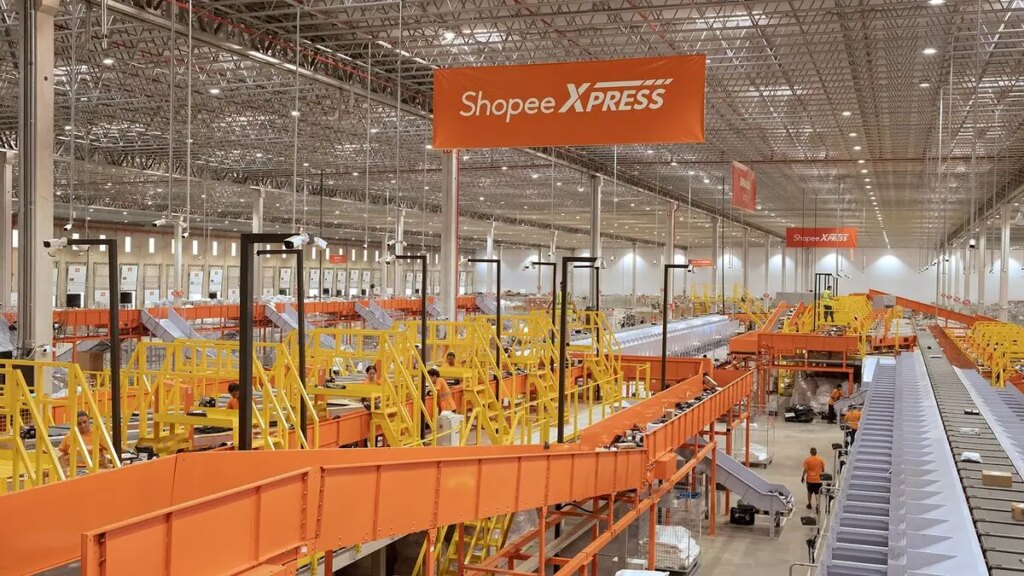 Galpão da Shopee no Nordeste