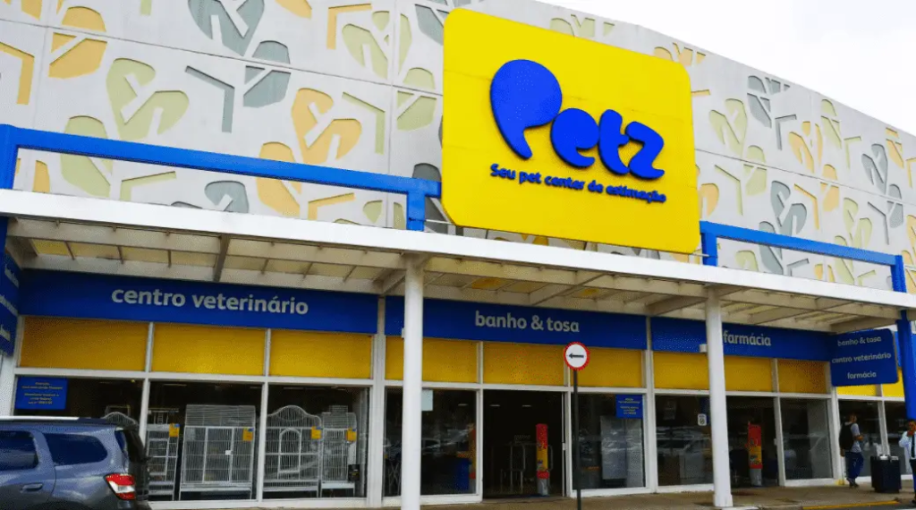Fachada de loja Petz