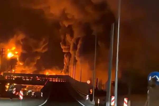 Incêndio em Teerã - Irã