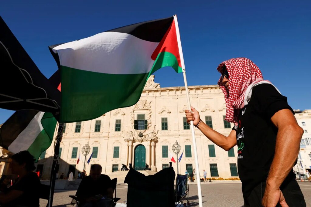 Delegação em Malta - negociações de paz