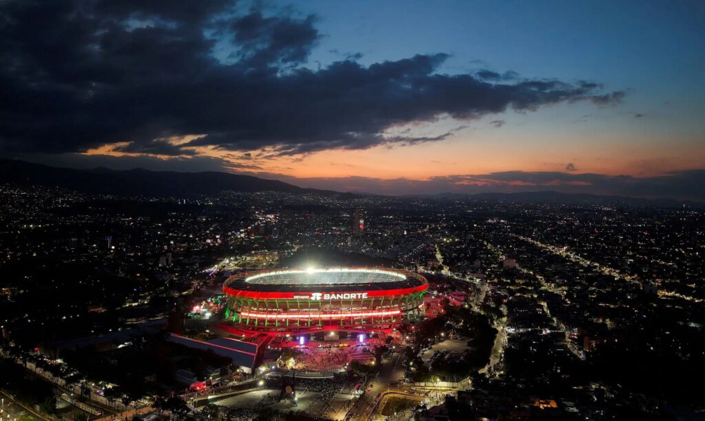 Estádio Azteca no México