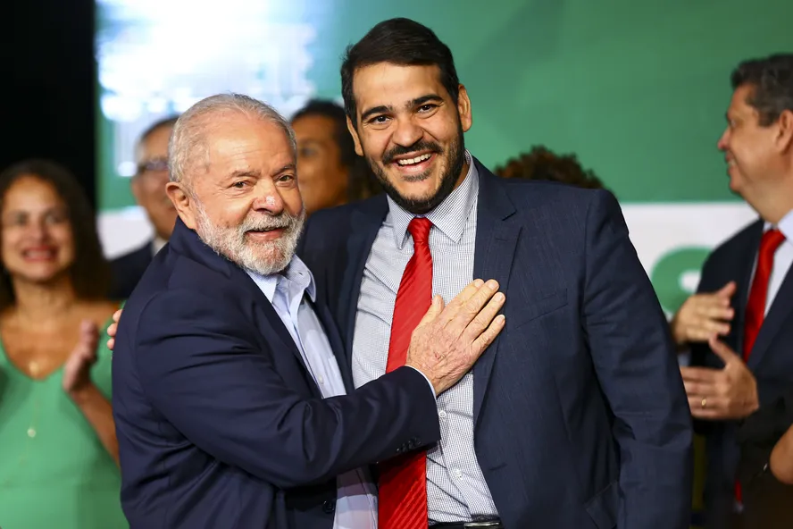 Presidente Lula em pronunciamento público