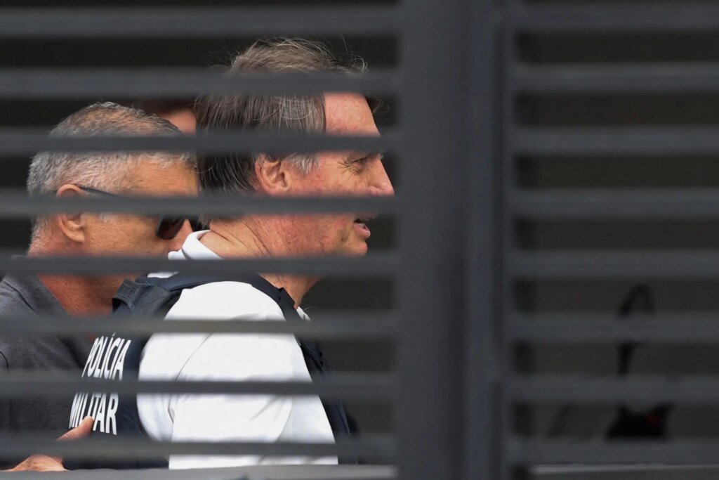 Bolsonaro em evento - política brasileira