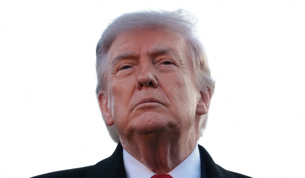 Donald Trump em discurso oficial
