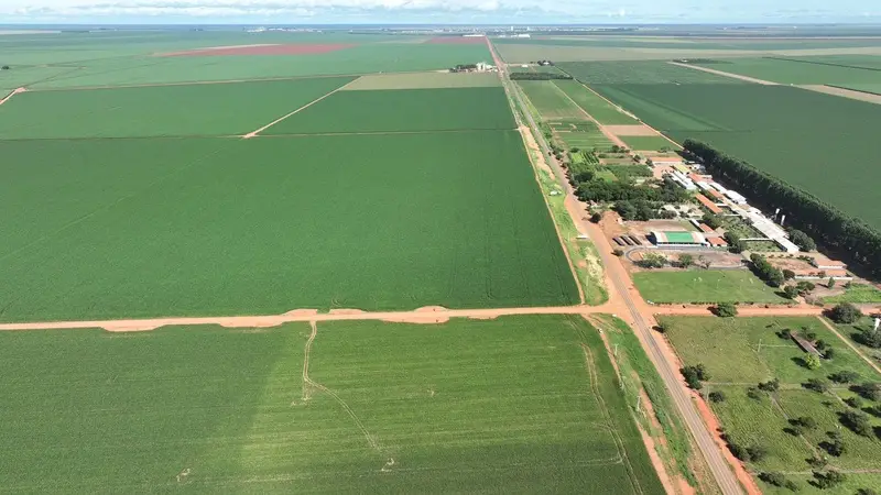 Campo agrícola da Boa Safra em Campo Novo dos Parecis