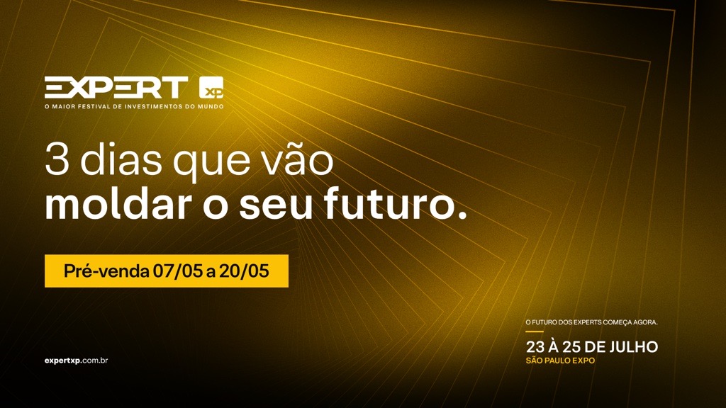 Evento Expert XP pré-venda