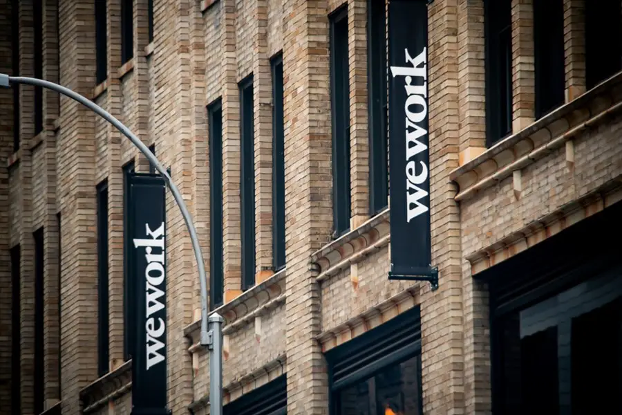 Espaço de trabalho compartilhado WeWork